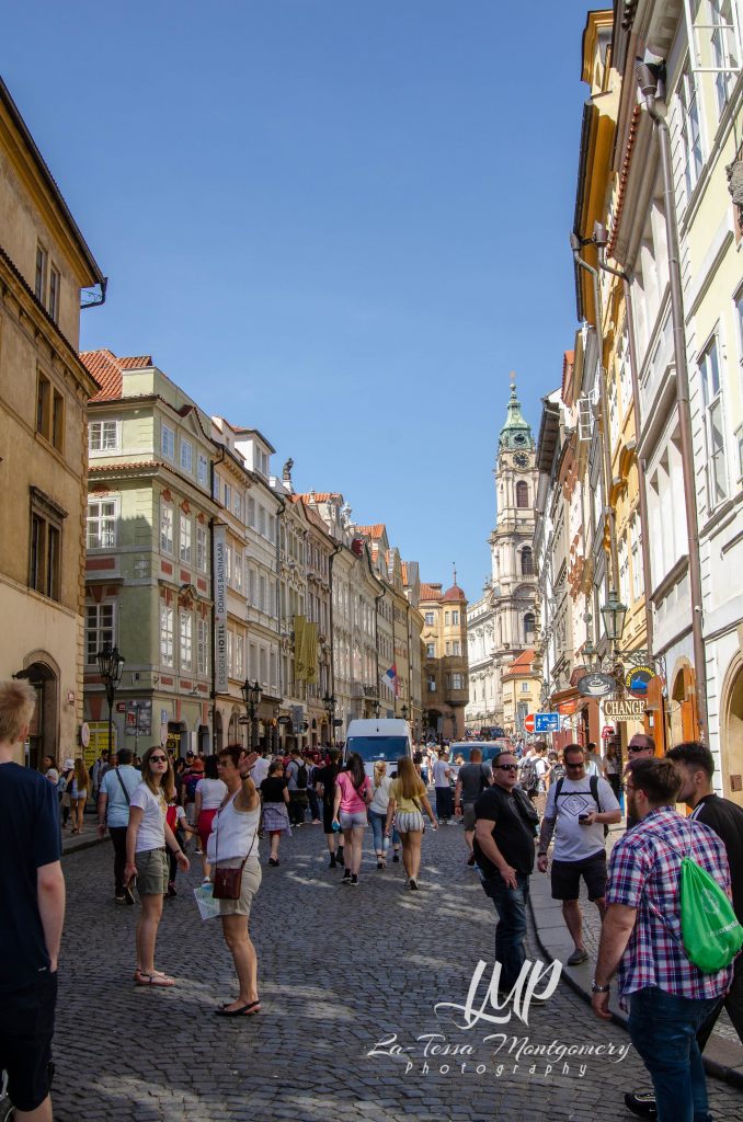 The Charles Bridge at midday