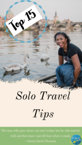 Solo Travel Tips