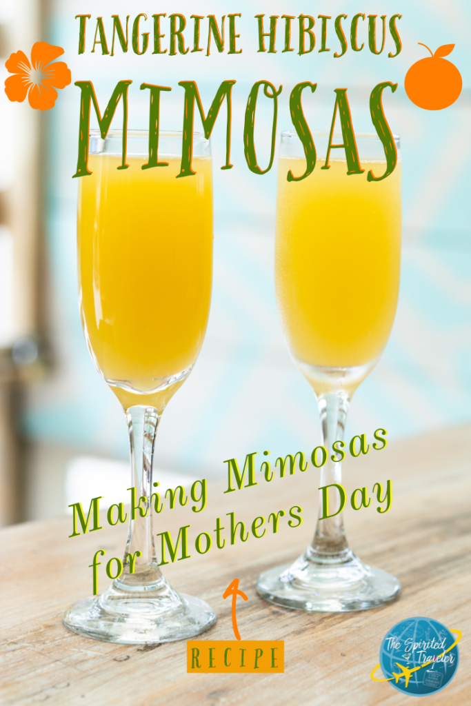 Tangerine Hibiscus Mimosas