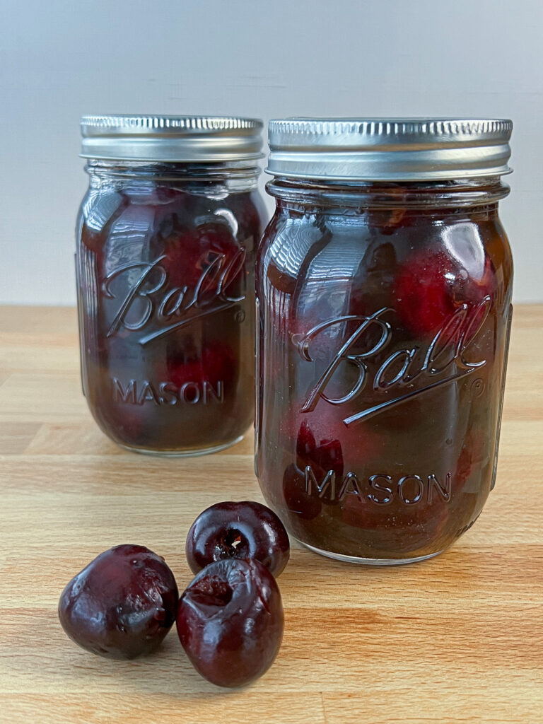 Bourbon Soaked Cherries